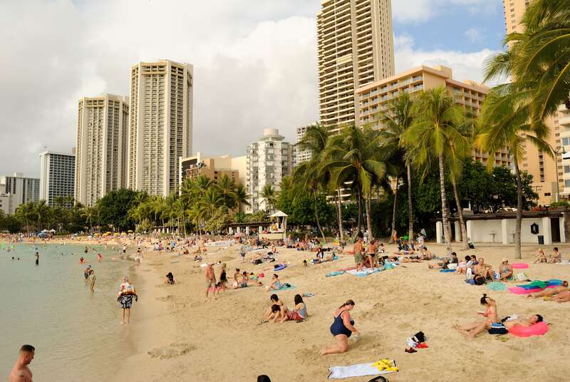 Christmas in Waikiki