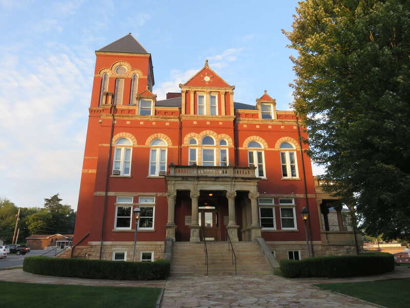 Fayette County Courthouse in Fayetteville, West Virginia in 2021