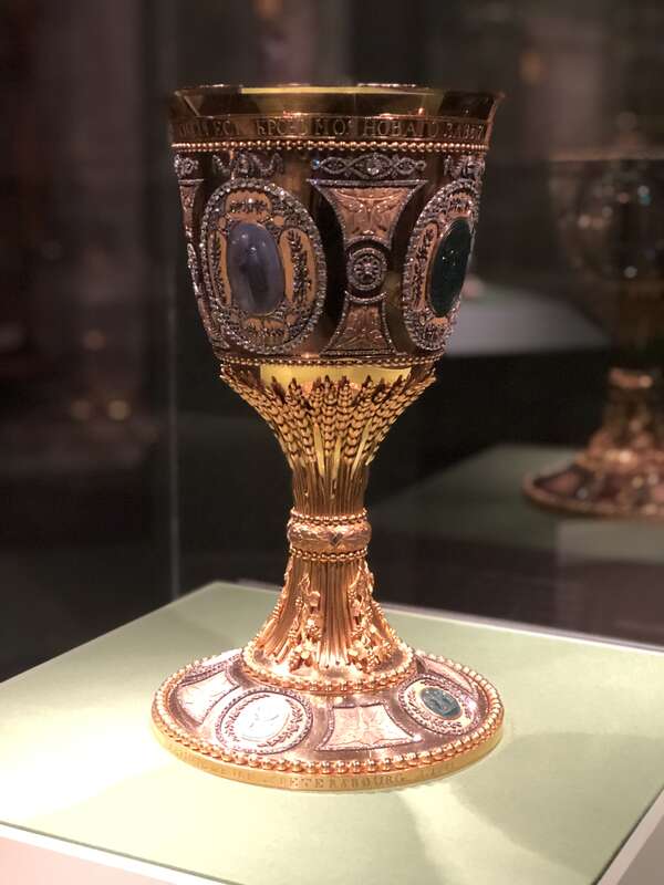 Buch chalice at Hillwood Estate, Museum and Gardens in Washington, DC