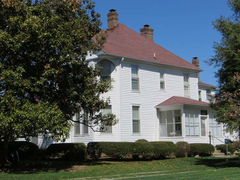 American foursquare house with sun porch in East Main Street Historic District, Danville, Kentucky, USA 





This is an image of a place or building that is listed on the National Register of Historic Places in the United States of America. Its