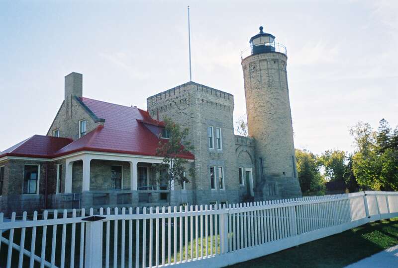 Mackinac Point Lighthouse, Michilimackinac State Park Mackinaw City