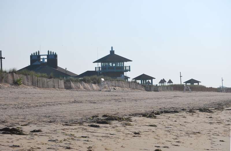 The state beach at Misquamicut Beach, Rhode Island.