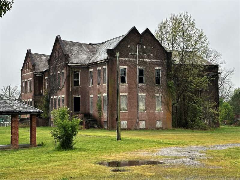 North Memphis Street Historic District  Structures are located directly west of Burns College campus on North Memphis Street.