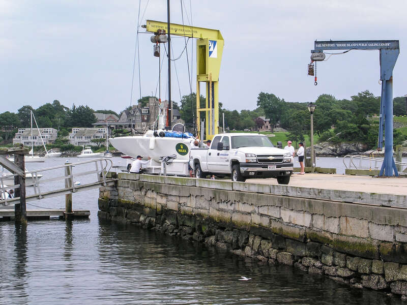 Harbour in Newport, Rhode Island, USA