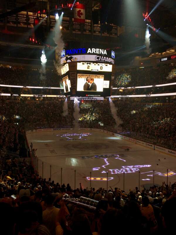 PPG Paints Arena Stanley Cup Championship