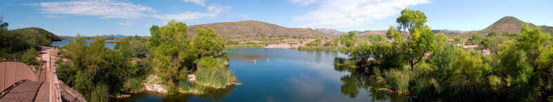 Patagonia Lake State Park in Santa Cruz County, Arizona.