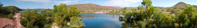 Patagonia Lake in Santa Cruz County, Arizona.