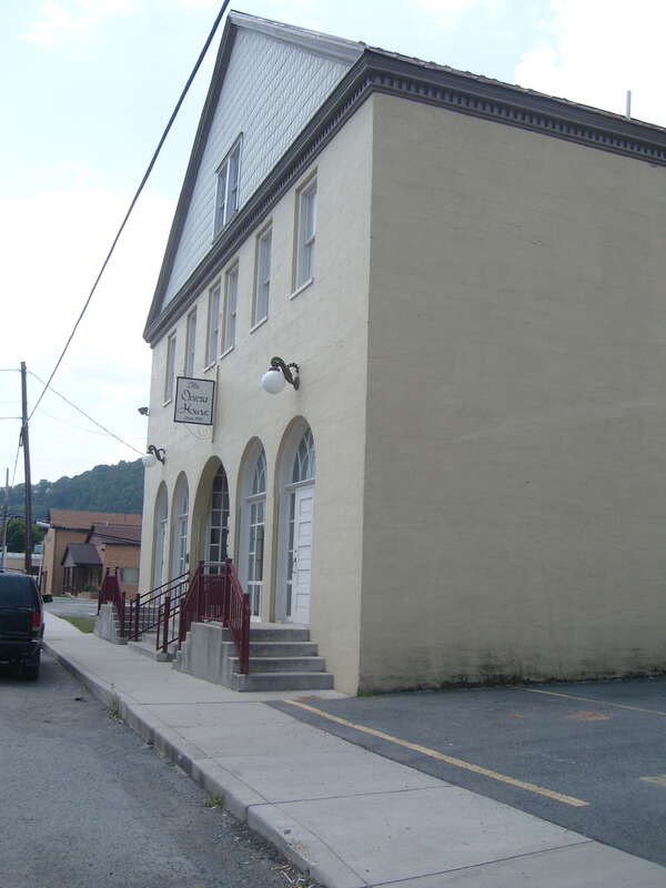 Pocahontas County Opera House in Marlinton, WV. Built in 1910 during railroad boom.
