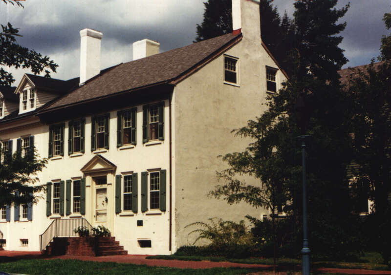 Bradford-Loockerman House, 419 S. State St. Dover.  Colonial (north)  portion of house.