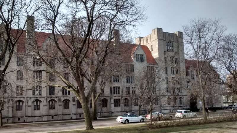 Burton-Judson Courts at the University of Chicago.