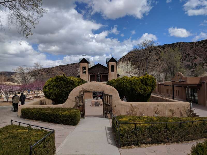 El Santuario de Chimayo in Chimayo, New Mexico.
