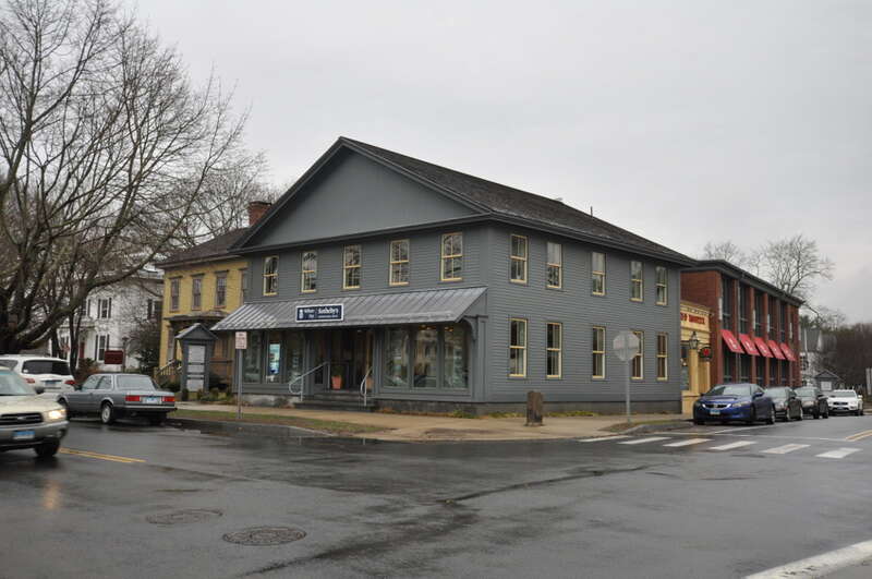 Guilford Historic Town Center, Guilford, Connecticut.  A 19th-century commercial building.