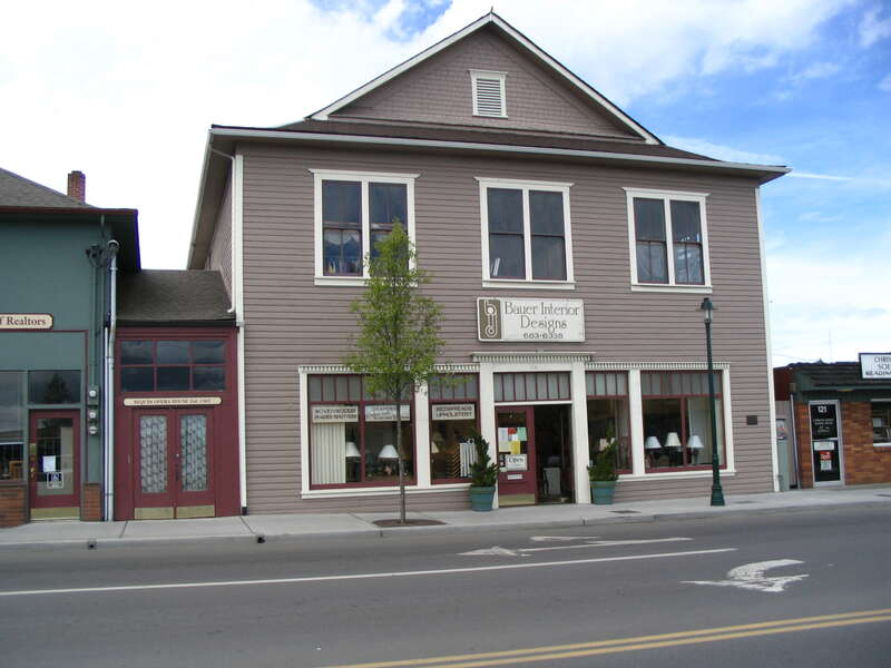 Sequim Opera House, Sequim, Washington. This building is listed on the National Register of Historic Places.