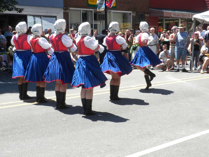 Polish Dancers at Pierogi Fest in Whiting Indiana, July 2010