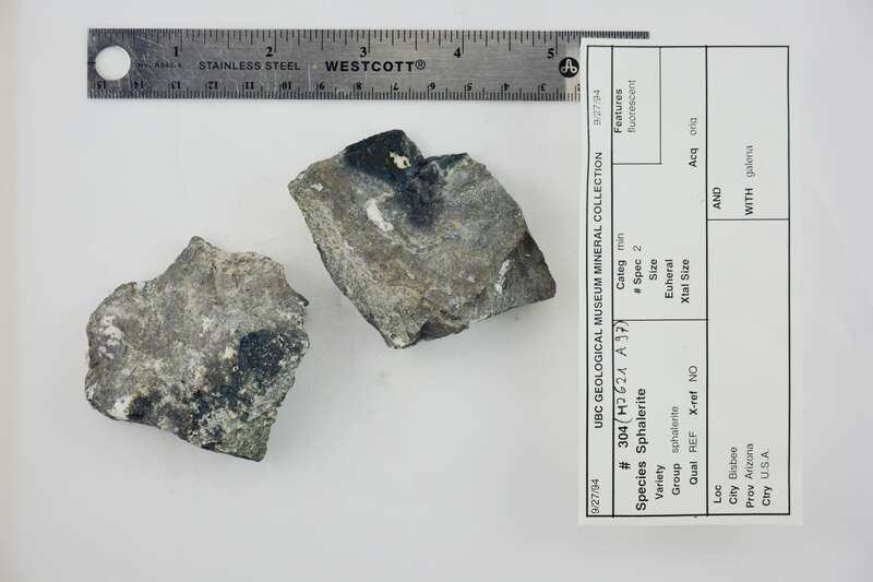 Bisbee
Arizona, USA
Special Features: Fluorescent

304