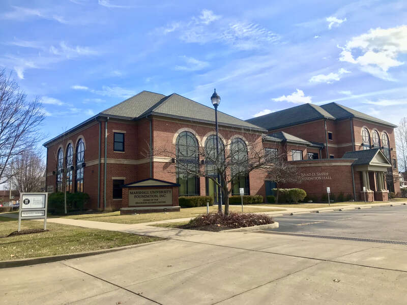 Brad D. Smith Foundation Hall at Marshall University in 2021.