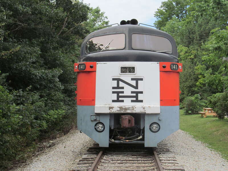 Roger Williams car #141 at the Hobo Railroad in Lincoln, New Hampshire in August 2012