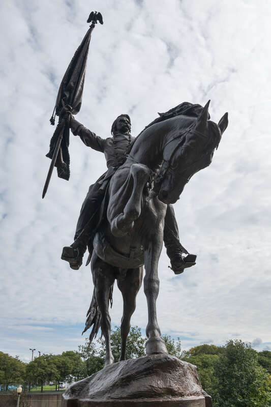 General John Logan Memorial - Grant Park, Chicago, Illinois, USA