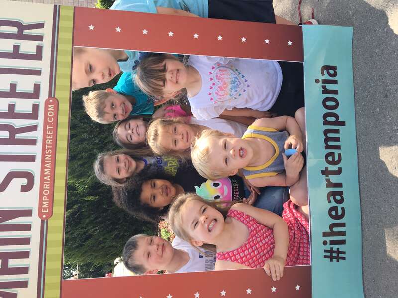 Emporia Main Street works with volunteers of all ages to get involved with the community.