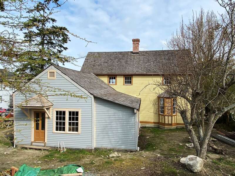 Colonel Granville &amp;amp; Henrietta Haller House  Property is currently in renovation and preservation phase.  South elevation.