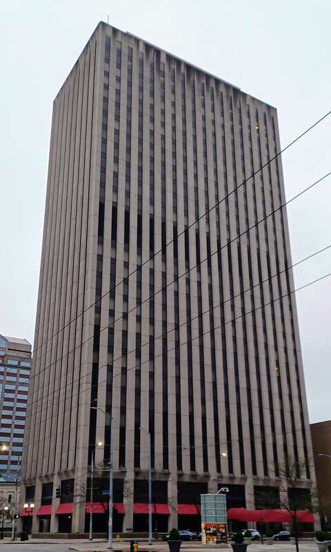 KeyBank Tower, NE corner, Dayton, OH