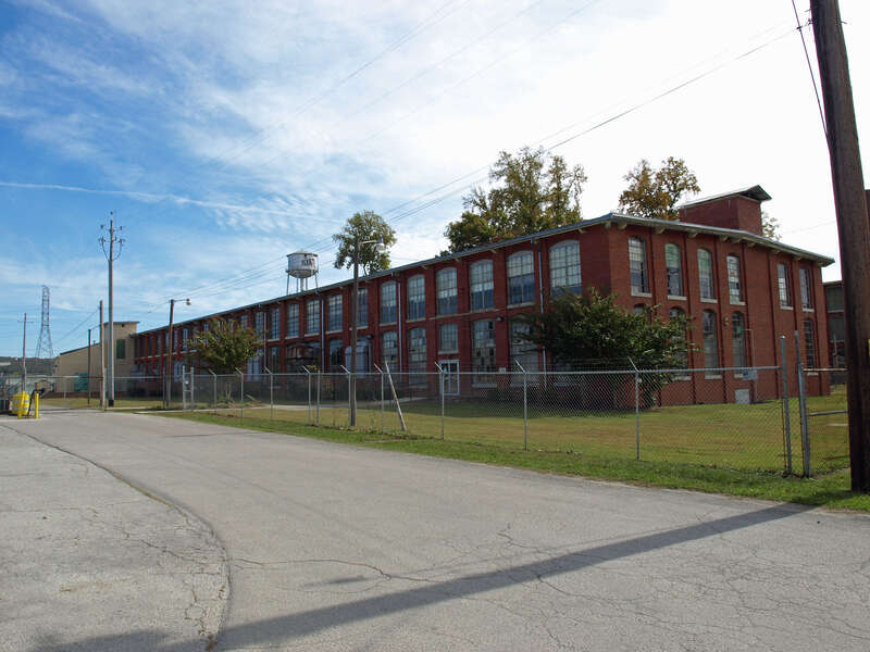 Lowe Mill in Huntsville, Alabama, listed on the National Register of Historic Places.