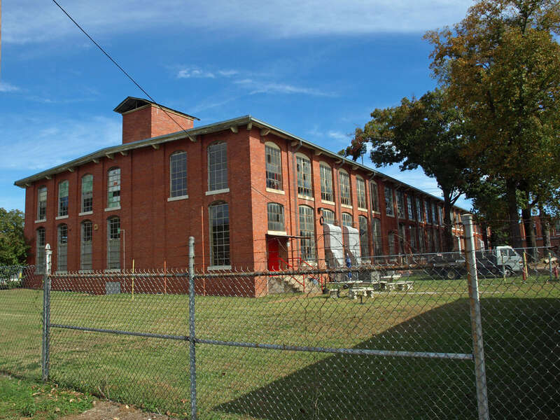 Lowe Mill in Huntsville, Alabama, listed on the National Register of Historic Places.
