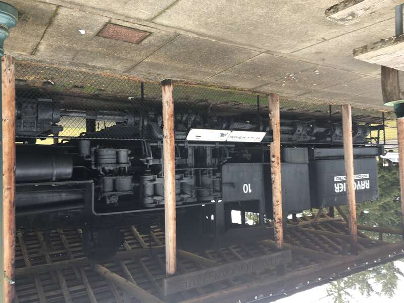 This three 3-Shay was built by Lima in 1930 for an unknown Canadian company. Shipped to the Hofius Steel &amp;amp; Equipment Co., dealer in Seattle, WA, when the original buyer could not complete payment, it went on sale, it was moved to a siding at the