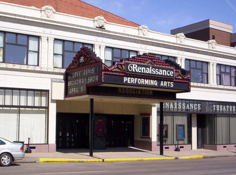 The Renaissance in downtown Mansfield, Ohio.