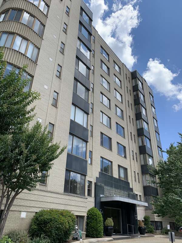 The General Scott located at 1 Scott Circle NW in Washington, D.C. Designed by Robert O. Scholz, the Art Deco building was completed in 1941. The General Scott is a contributing property to the Sixteenth Street Historic District.
