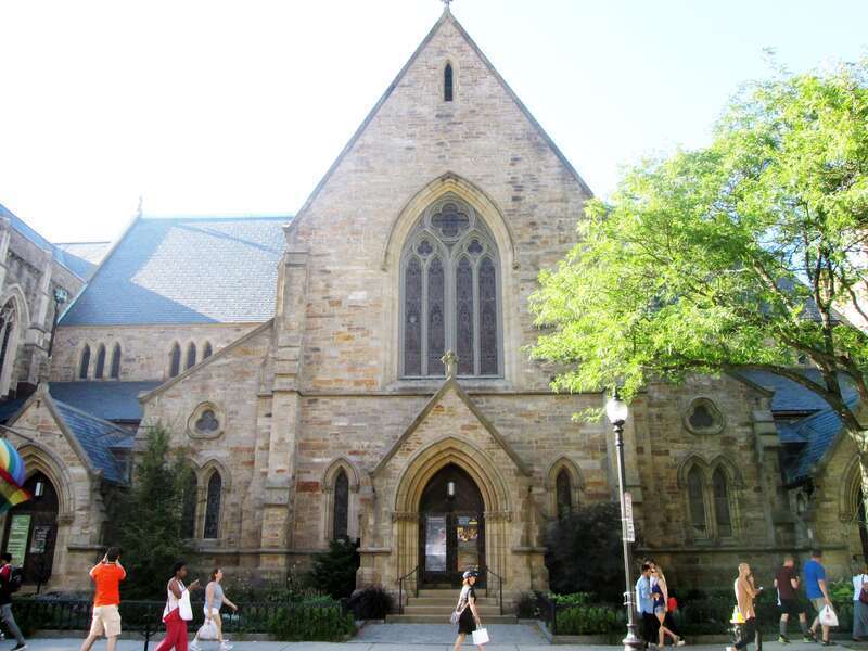Emmanuel Episcopal Church, located at 15 Newbury Street between Arlington and Berkeley Streets in the Back Bay neighborhood of Boston, Massachusetts, was built in 1861 and was designed by Alexander Rice Esty in the Gothic Revival style. It shares its