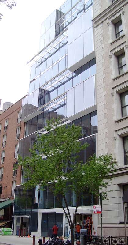 57 Irving Place between East 17th and 18th Street in the Gramercy Park neighborhood of Manhattan, New York City was built in 2012 and was designed by Audrey Matlock. It contains nine luxury condominium residences, the owners of which also receive