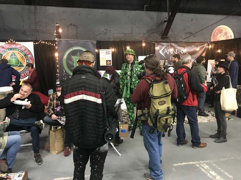 Emerald Cup Booths , Sonoma County Fairgrounds in Santa Rosa, California, United States