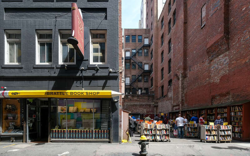 Brattle Book Shop in Boston MA