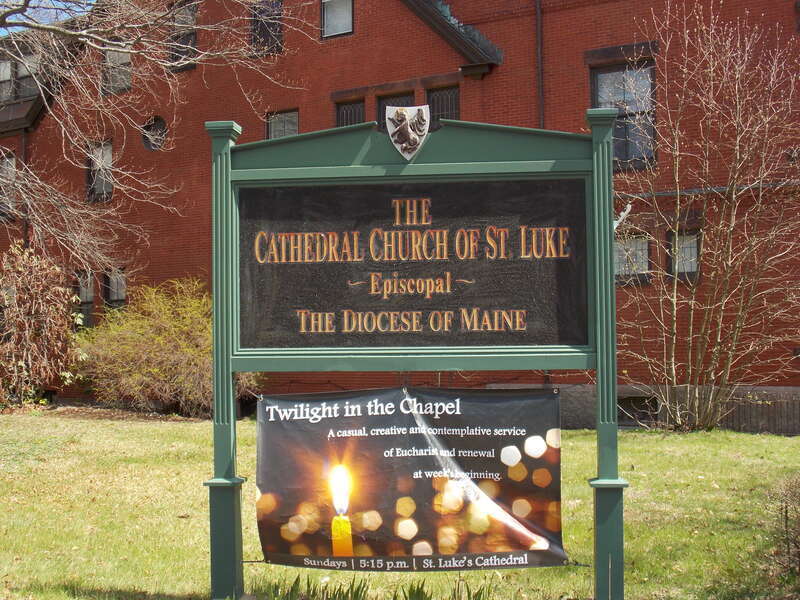 Cathedral Church of St. Luke (Episcopal) in Portland, Maine.