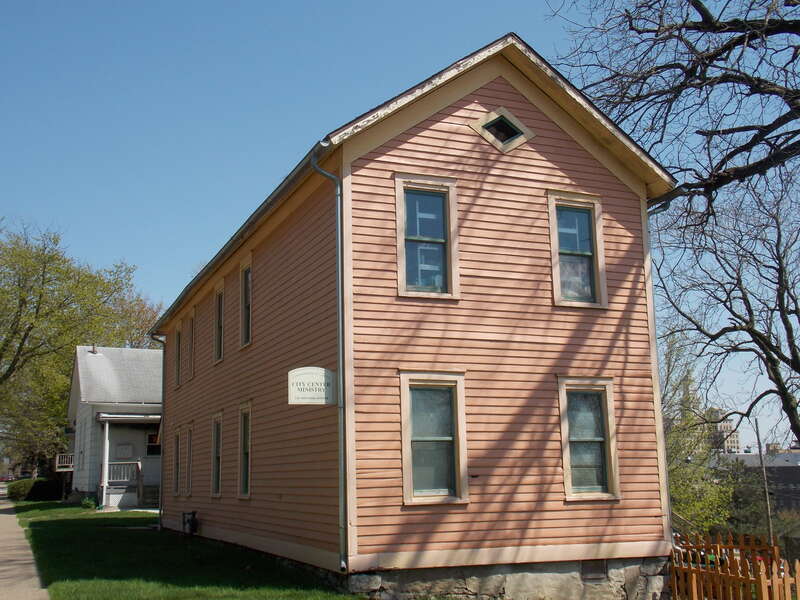 The Charles French House in Davenport, Iowa is a contributing property in the Hamburg Historic District.  It is now the