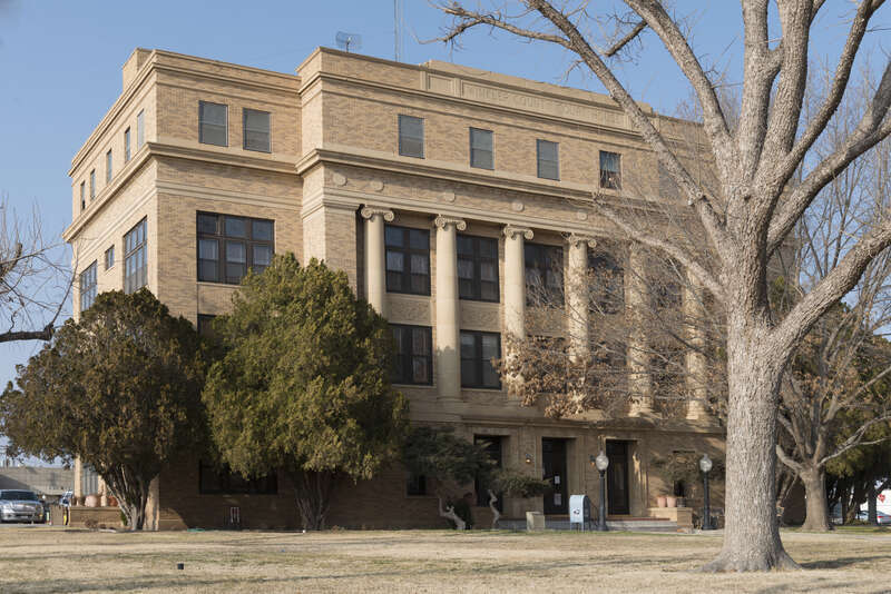 Title: County courthouse for Winkler County, near the New Mexico line in far-west Texas
Physical description: 1 photograph : digital, tiff file, color.

Notes: Title, date, and keywords based on information provided by the photographer.; Gift; The