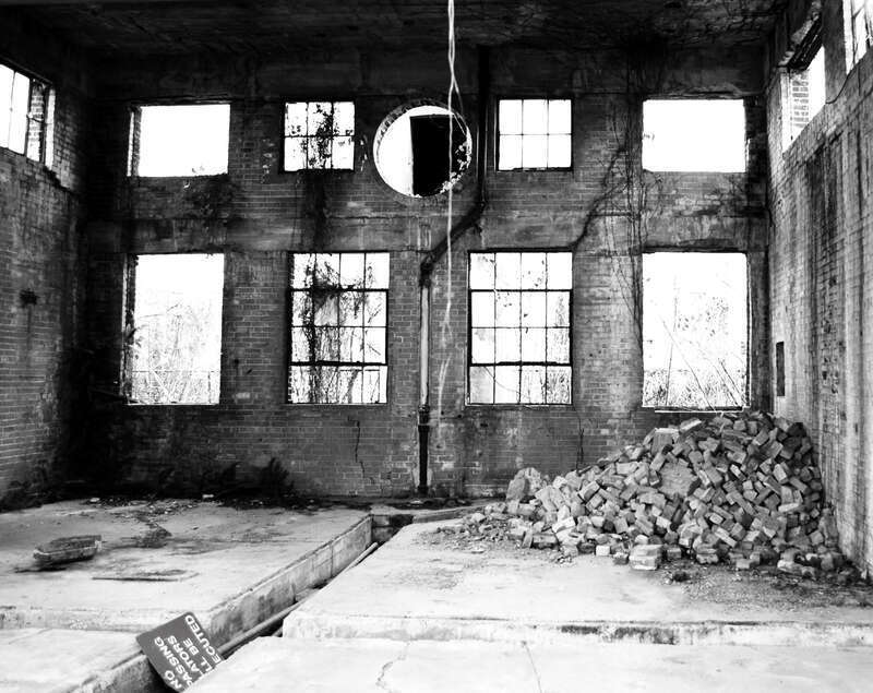 Incinerator, Former Jefferson Davis Hospital, Houston, Texas 1302101349BW