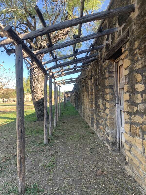 The Indian Quarters in Mission San Jose shows the living conditions of the Native Americans who lived inside the Spanish Missions.