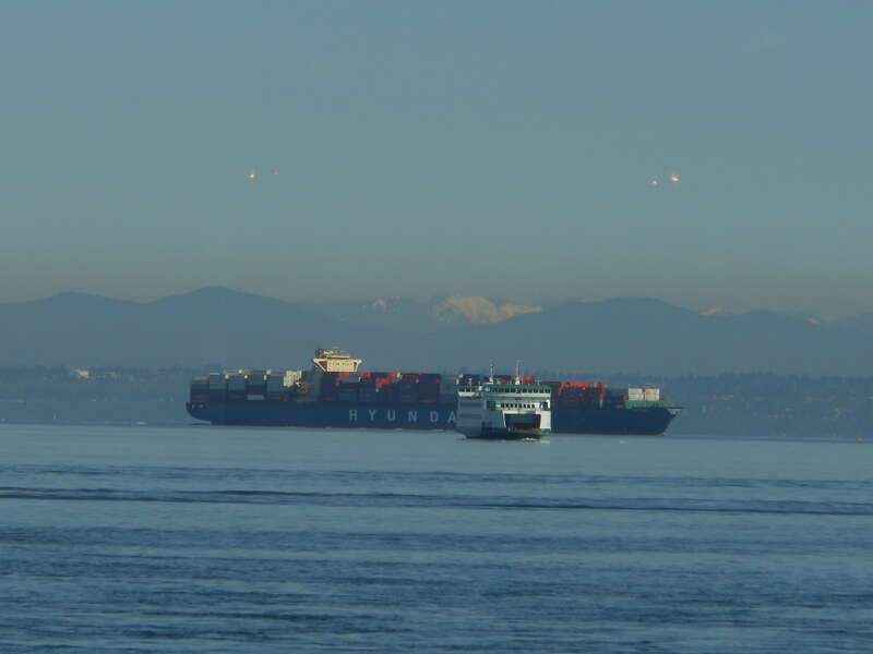 Inside Anthony's restaurant