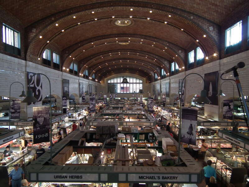 Inside the Cleveland West Side Market
