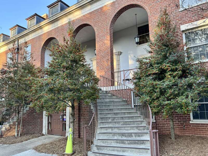 This is the second building on the Western Carolina University to be named for Robert Lee Madison, whom founded the institution at Cullowhee, North Carolina in 1889. Constructed in 1939, the building was designed by Asheville-based architect Ronald