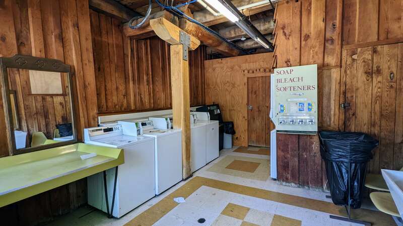 Maytag washing machines at the Seven Springs Mountain Resort Laundromat in Seven Springs PA. A majority of the machines are broke :(