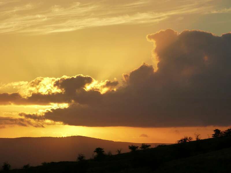 Molokai Sunset Over Kaunakakai James Brennan Hawaii