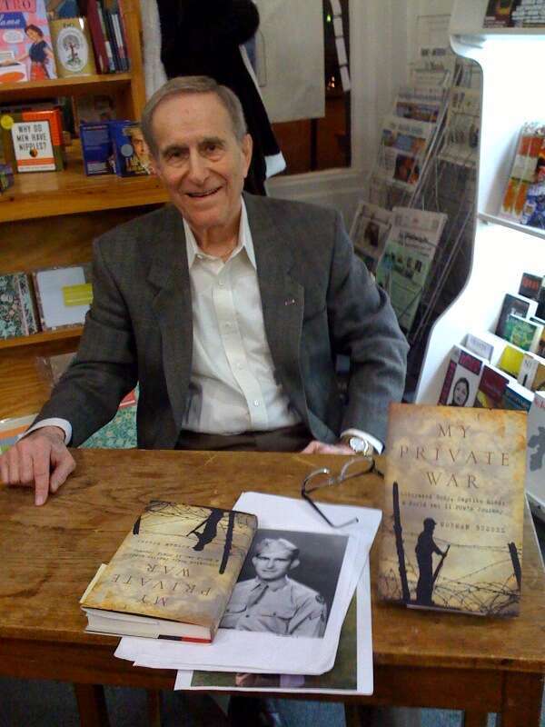 Norman Bussel reading at Left Bank Books in St. Louis, Missouri, the United States of America.
Rachel Kramer Bussel is Norman's granddaughter. Norman's biography is described at: http://normanbussel.com/norman-bussel-bio.html