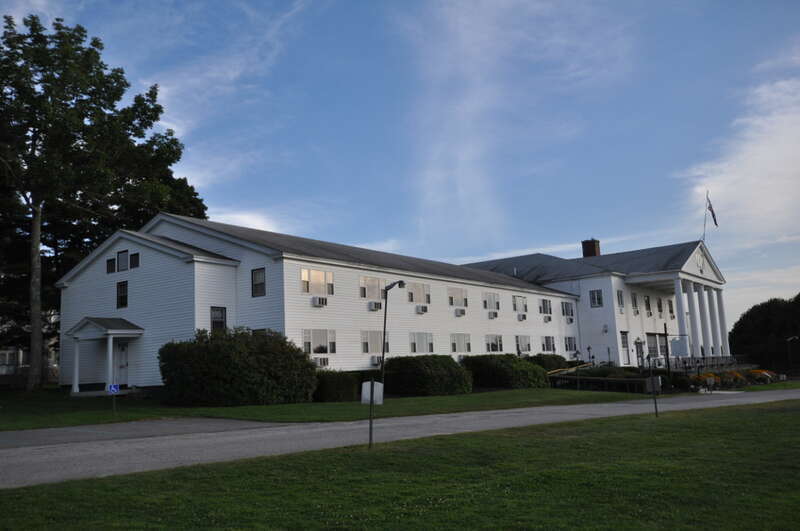 The Poland Springs Resort, part of the Poland Springs Historic District in Poland, Maine.
