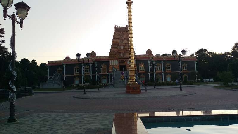 Sri Guruvaayoorappan Temple grounds Morganville NJ