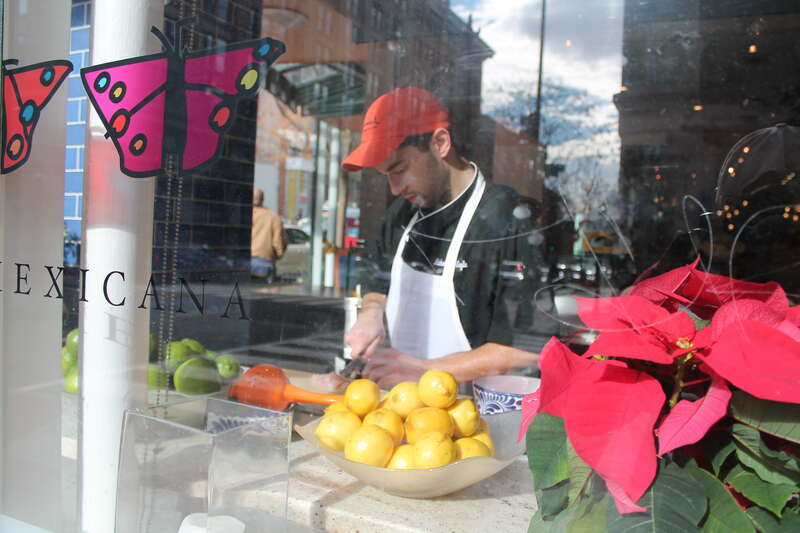 OYAMEL COCINA MEXICANA Restaurant at 401 7th Street, NW, Washington DC on Monday afternoon, 1 December 2014 by Elvert Barnes Photography
Visit OYAMEL COCINA MEXICANA website at www.oyamel.com/