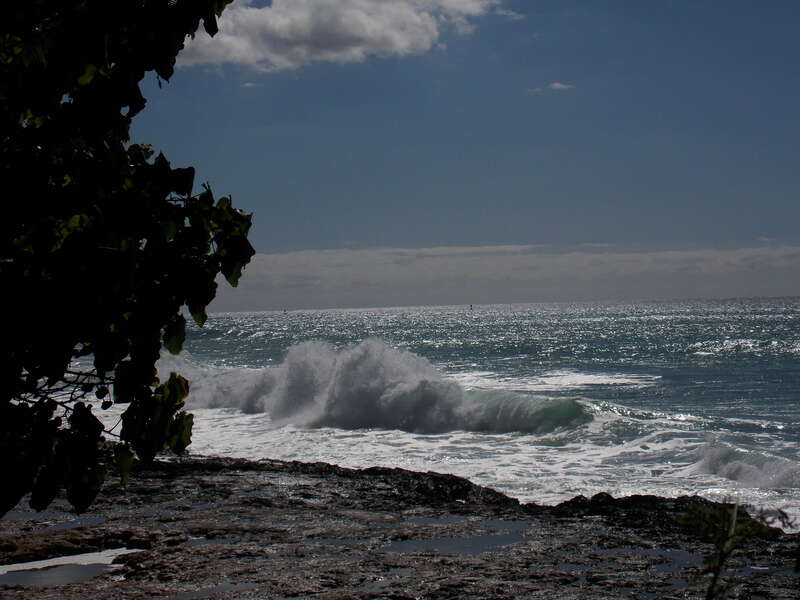 The western coast of Oahu, Hawaii from Ko Olina.
