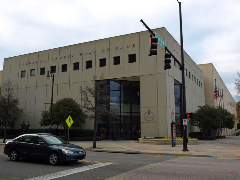 The Alabama Sports Hall of Fame in Birmingham, Alabama.